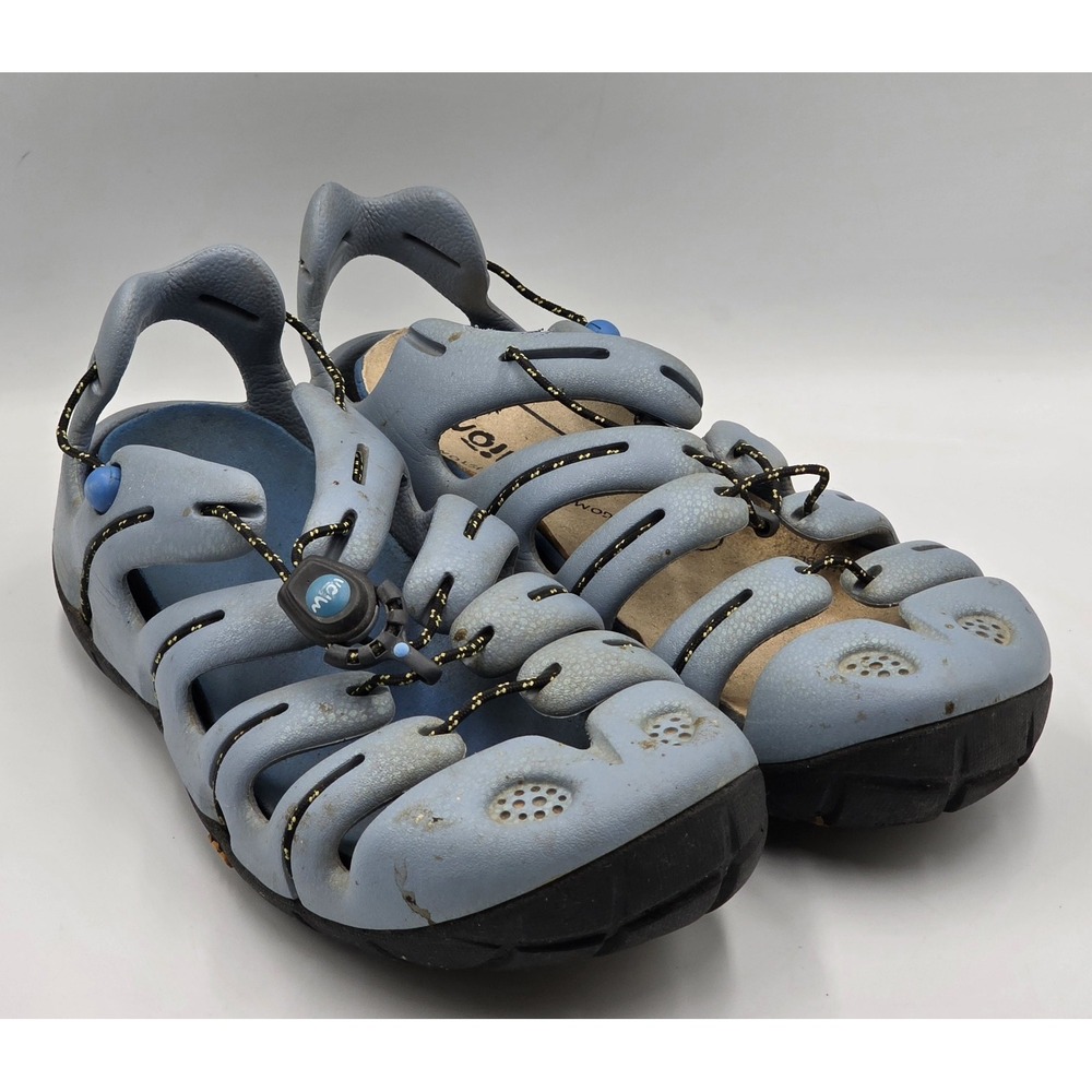 Mion Water Sport Sandals‎ Womens 10 Blue Hiking River Shoes EU 41.5